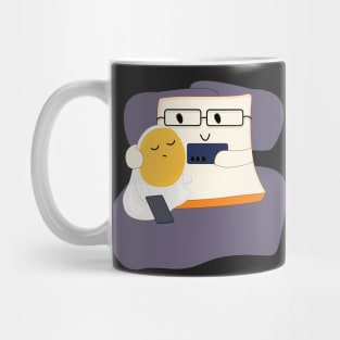 Asleep next to you What The Egg Mug